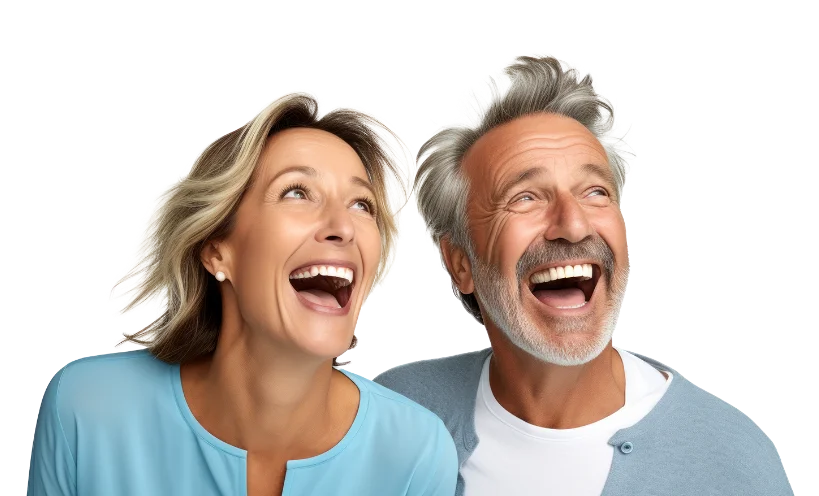 deux personne riant
